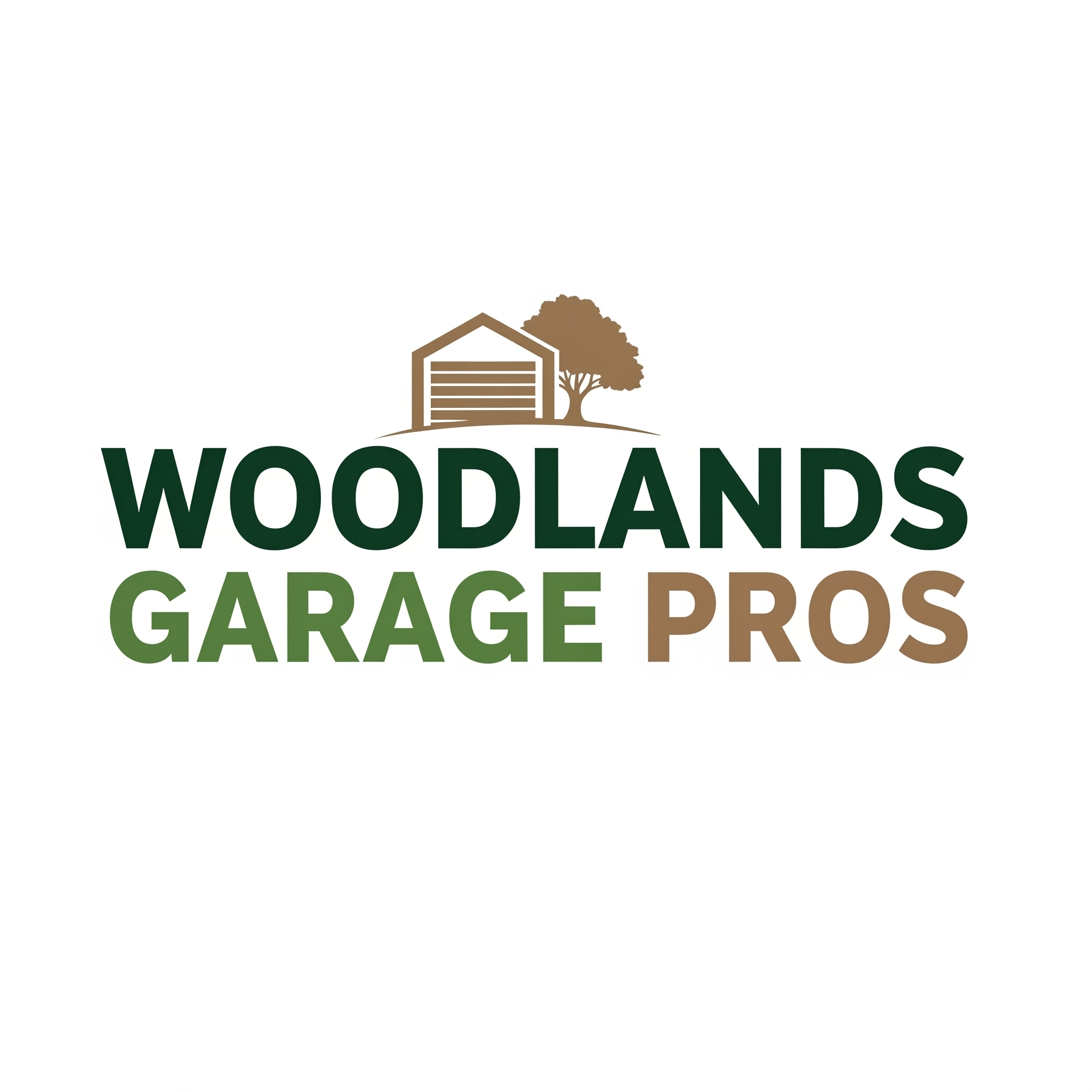 Woodlands Garage Pros Logo